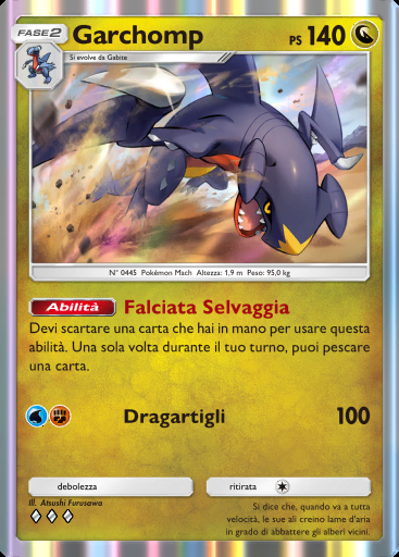 Garchomp #123 · Scontro Spaziotemporale (A2)