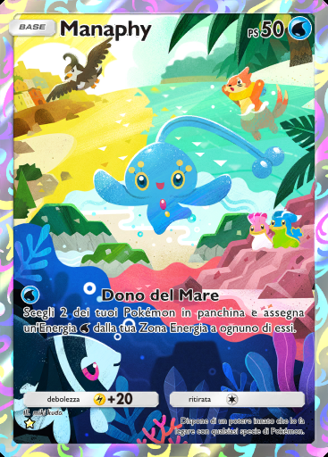 Manaphy #162 · Scontro Spaziotemporale (A2)