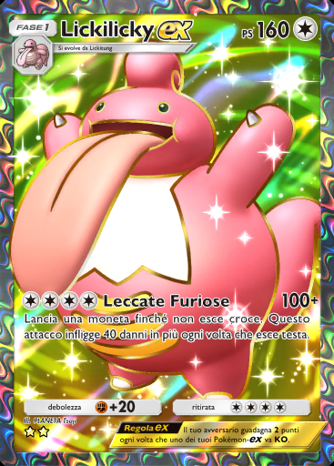 Lickilicky-ex #189 · Scontro Spaziotemporale (A2)