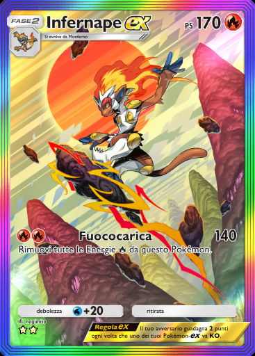 Infernape-ex #197 · Scontro Spaziotemporale (A2)