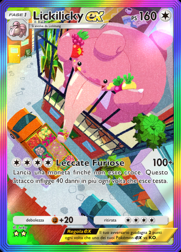 Lickilicky-ex #203 · Scontro Spaziotemporale (A2)