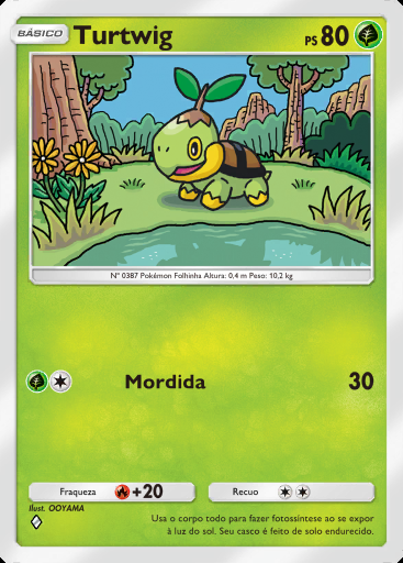 Turtwig #010 · Embate do Tempo e Espaço (A2)