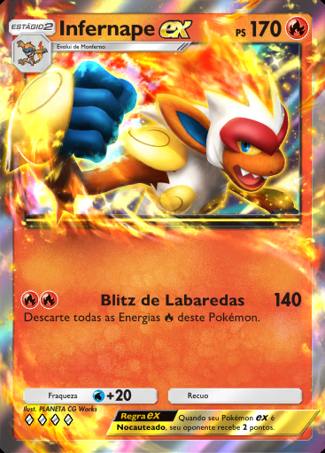 Infernape ex #029 · Embate do Tempo e Espaço (A2)