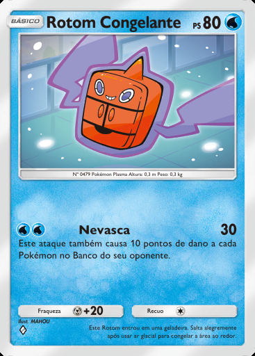 Rotom Congelante #048 · Embate do Tempo e Espaço (A2)