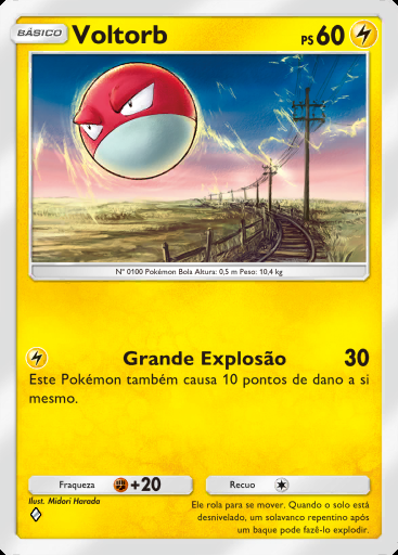 Voltorb #054 · Embate do Tempo e Espaço (A2)