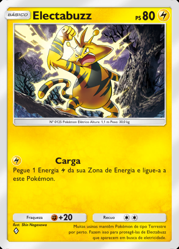 Electabuzz #056 · Embate do Tempo e Espaço (A2)