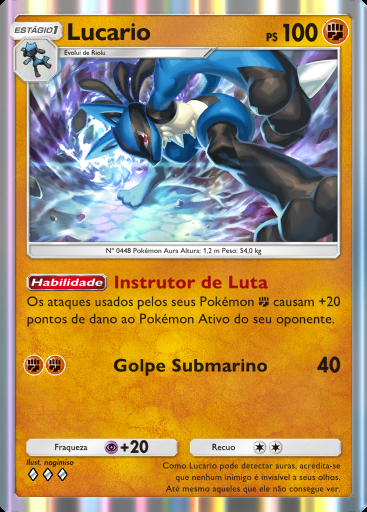 Lucario #092 · Embate do Tempo e Espaço (A2)