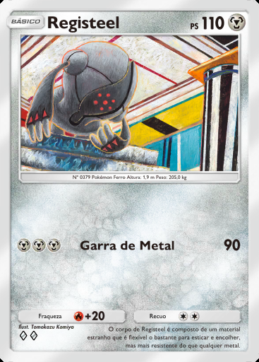 Registeel #112 · Embate do Tempo e Espaço (A2)