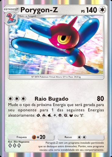 Porygon-Z #129 · Embate do Tempo e Espaço (A2)