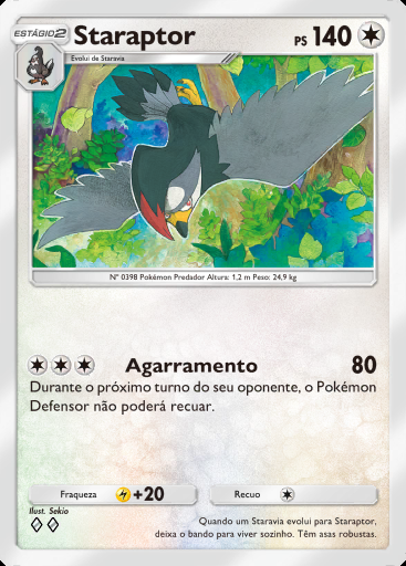 Staraptor #134 · Embate do Tempo e Espaço (A2)