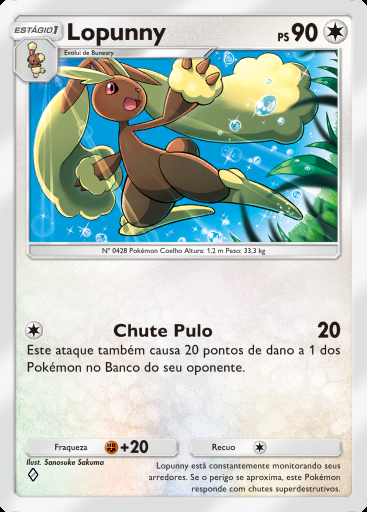 Lopunny #138 · Embate do Tempo e Espaço (A2)