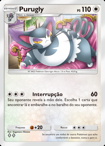 Purugly #140 · Embate do Tempo e Espaço (A2)