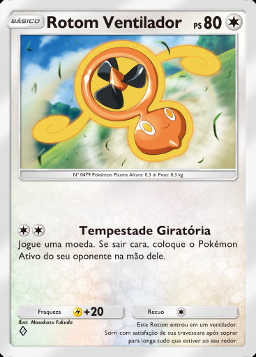 Rotom Ventilador #142 · Embate do Tempo e Espaço (A2)