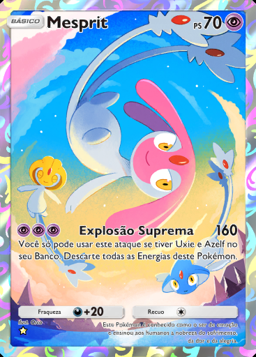Mesprit #166 · Embate do Tempo e Espaço (A2)