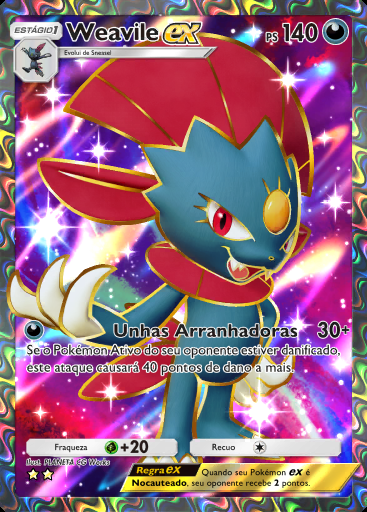 Weavile ex #186 · Embate do Tempo e Espaço (A2)
