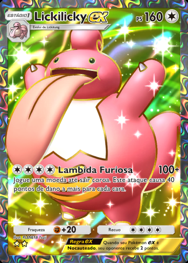Lickilicky ex #189 · Embate do Tempo e Espaço (A2)
