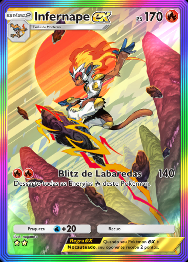 Infernape ex #197 · Embate do Tempo e Espaço (A2)