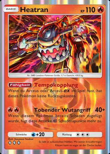 Heatran #013 · Licht des Triumphs (A2a)
