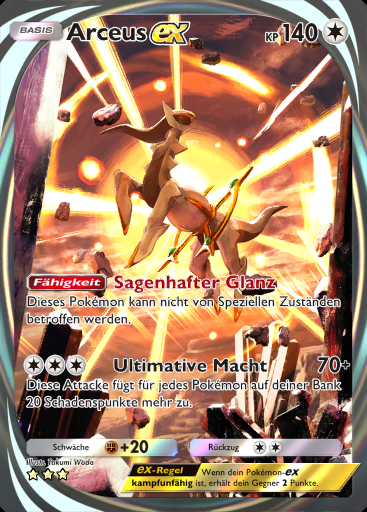 Arceus-ex #095 · Licht des Triumphs (A2a)