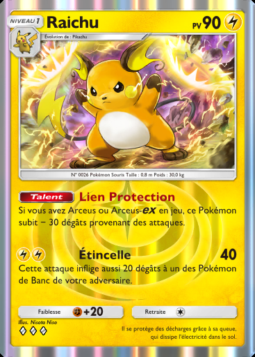 Raichu #026 · Lumière Triomphale (A2a)
