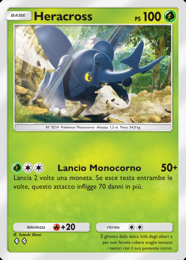 Heracross #001 · Luce Trionfale (A2a)