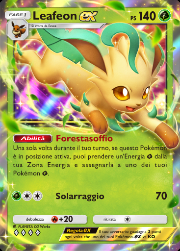 Leafeon-ex #010 · Luce Trionfale (A2a)