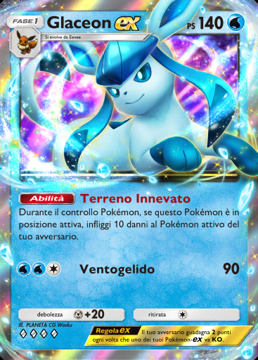 Glaceon-ex #022 · Luce Trionfale (A2a)