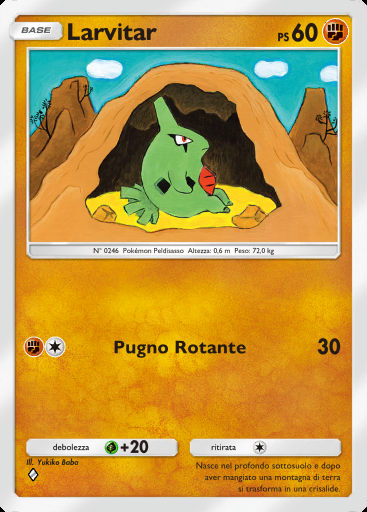 Larvitar #039 · Luce Trionfale (A2a)