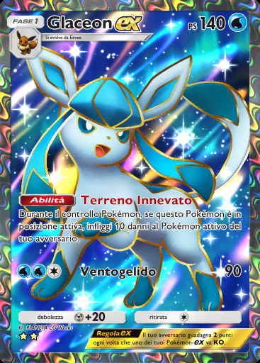Glaceon-ex #083 · Luce Trionfale (A2a)