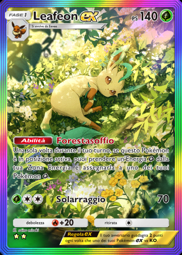 Leafeon-ex #091 · Luce Trionfale (A2a)