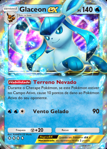Glaceon ex #022 · Luz Triunfante (A2a)
