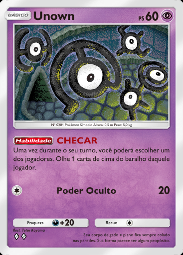 Unown #034 · Luz Triunfante (A2a)
