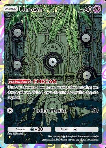 Unown #078 · Luz Triunfante (A2a)