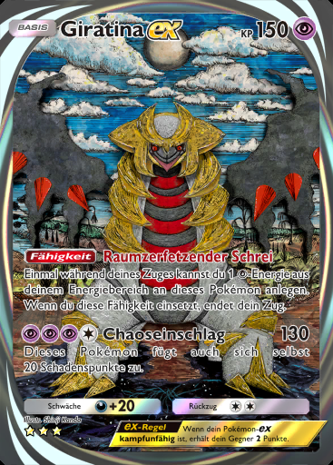 Giratina-ex #096 · Glänzendes Festival (A2b)