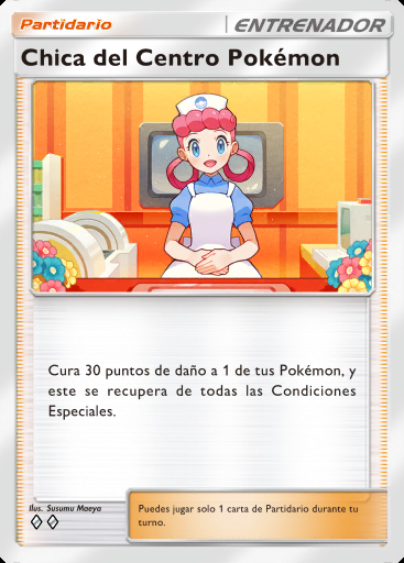 Chica del Centro Pokémon