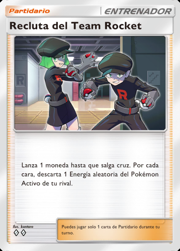 Recluta del Team Rocket,Reclutas del Team Rocket