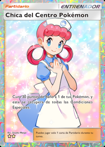Chica del Centro Pokémon