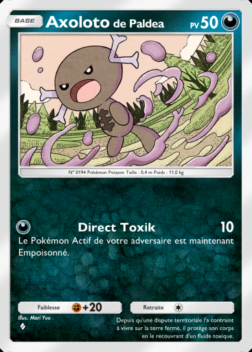 Axoloto de Paldea #047 · Réjouissances Rayonnantes (A2b)