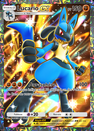 Lucario-ex #084 · Réjouissances Rayonnantes (A2b)