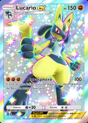 Lucario-ex #110 · Réjouissances Rayonnantes (A2b)
