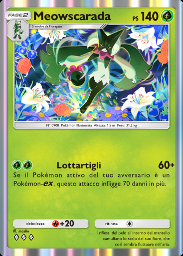 Meowscarada #007 · Tripudio Splendente (A2b)