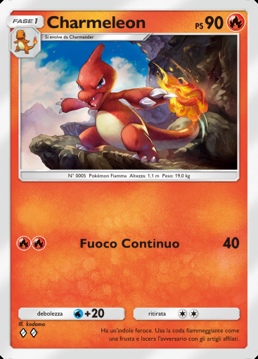 Charmeleon #009 · Tripudio Splendente (A2b)