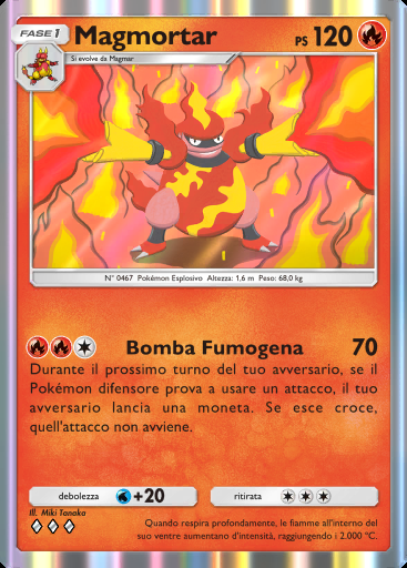 Magmortar #012 · Tripudio Splendente (A2b)