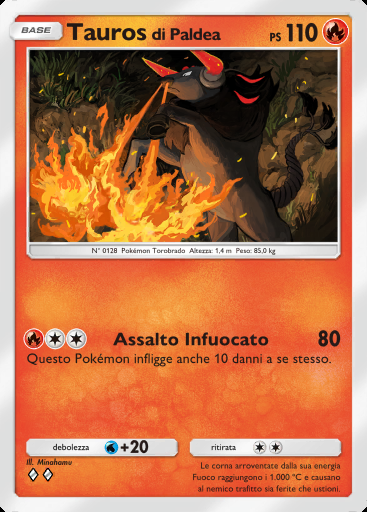 Tauros di Paldea #013 · Tripudio Splendente (A2b)