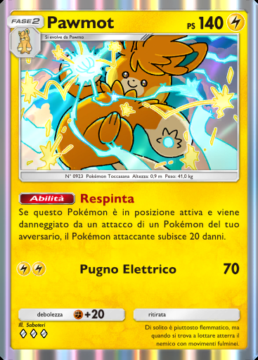 Pawmot #028 · Tripudio Splendente (A2b)