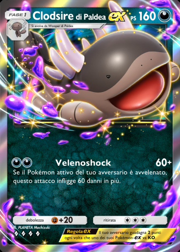 Clodsire di Paldea-ex #048 · Tripudio Splendente (A2b)