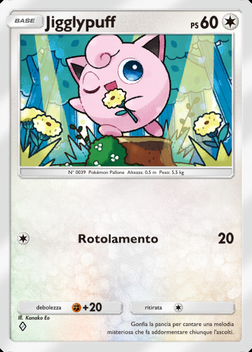 Jigglypuff #060 · Tripudio Splendente (A2b)