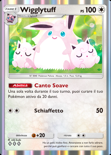 Wigglytuff #061 · Tripudio Splendente (A2b)
