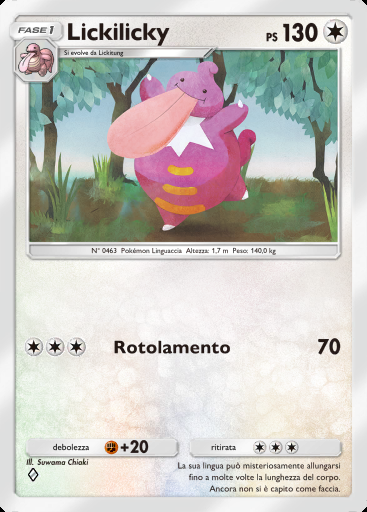 Lickilicky #063 · Tripudio Splendente (A2b)