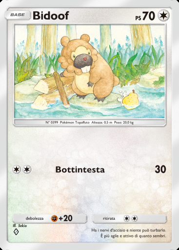 Bidoof #064 · Tripudio Splendente (A2b)